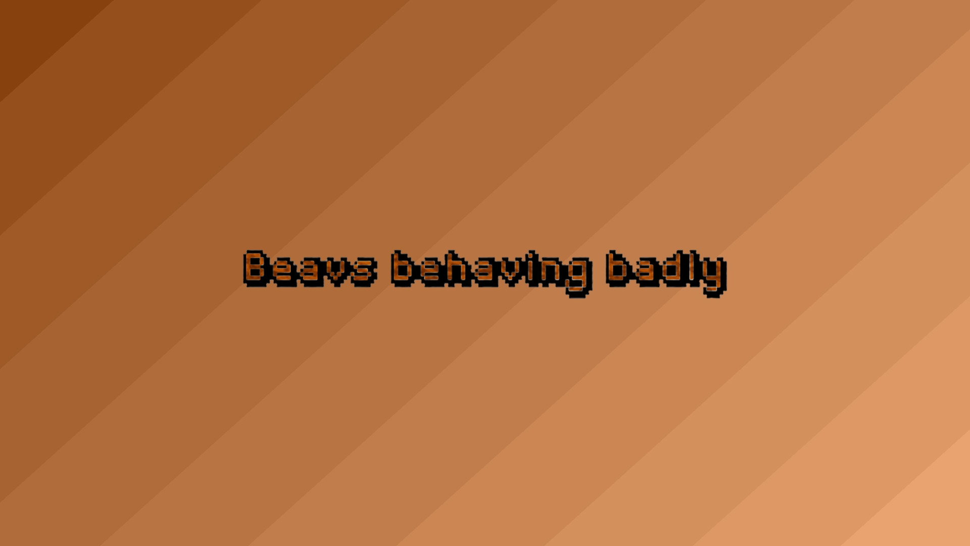 Beavs Behaving Badly (itch) - кадр 1