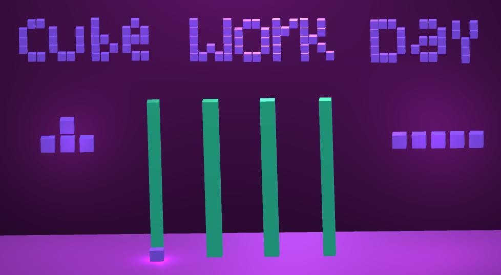 Cube Work Day (itch) - кадр 1