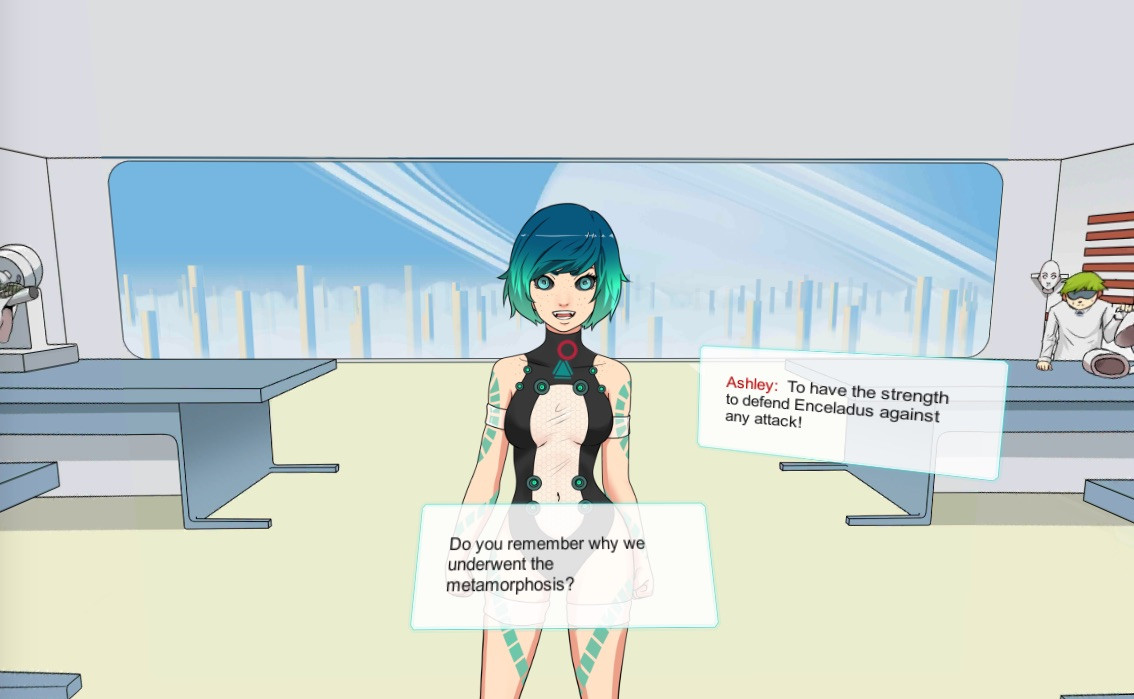 Angels & Demigods - SciFi VR Visual Novel - кадр 2