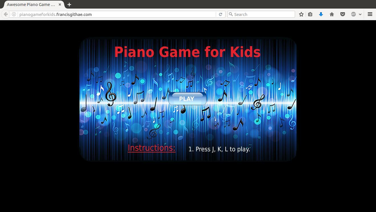 Kids Piano Game (itch) - кадр 1