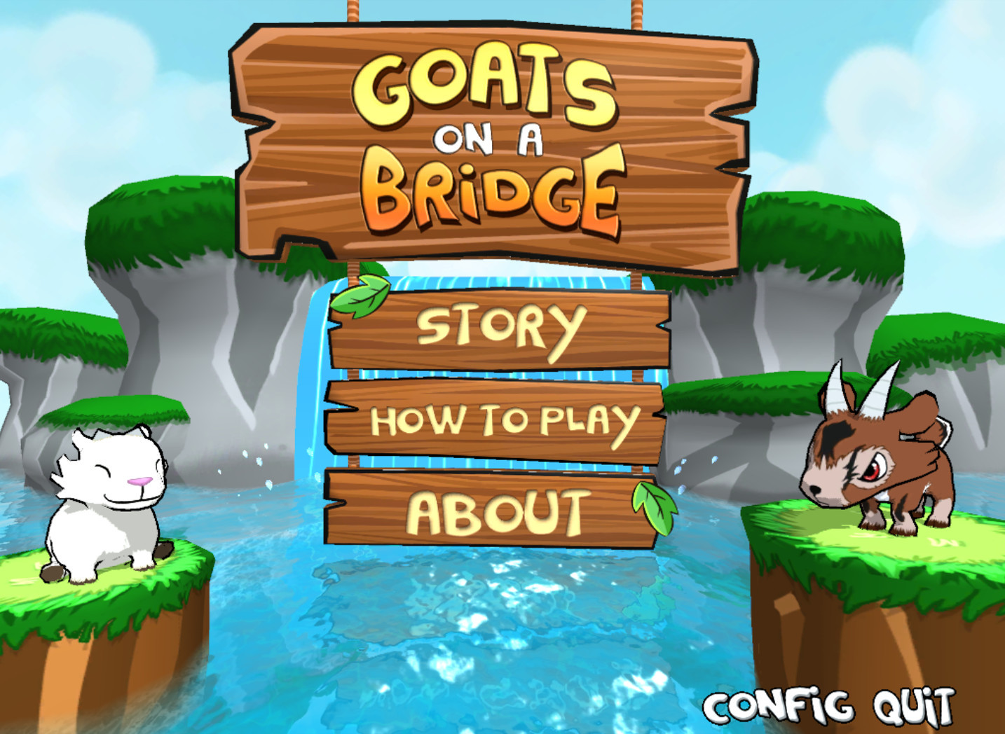 Goats On A Bridge - кадр 2