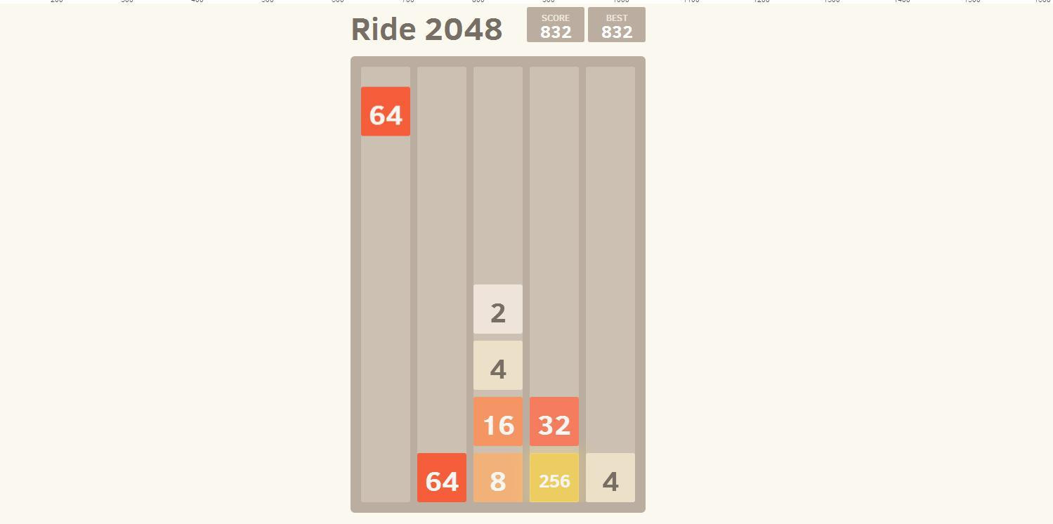 Ride 2048 (itch) - кадр 1