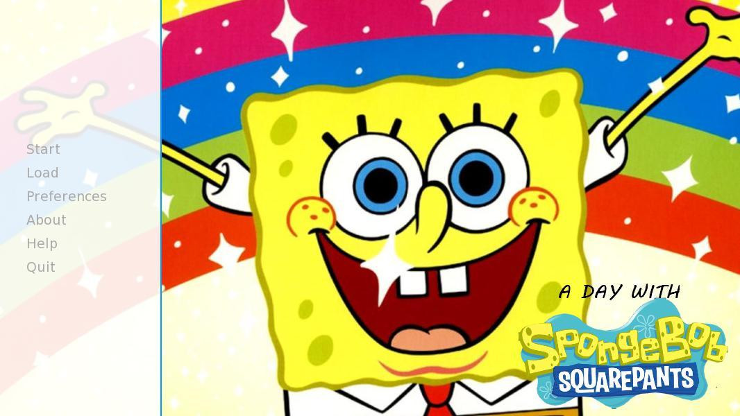 A Day with Spongebob (A Dating Sim) (itch) - кадр 1