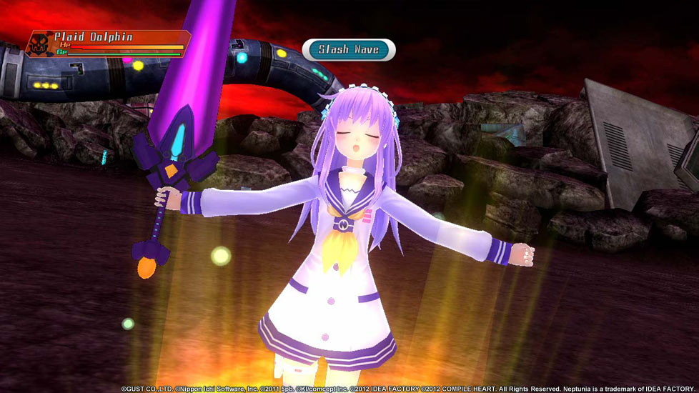 Hyperdimension Neptunia mk2 - кадр 13