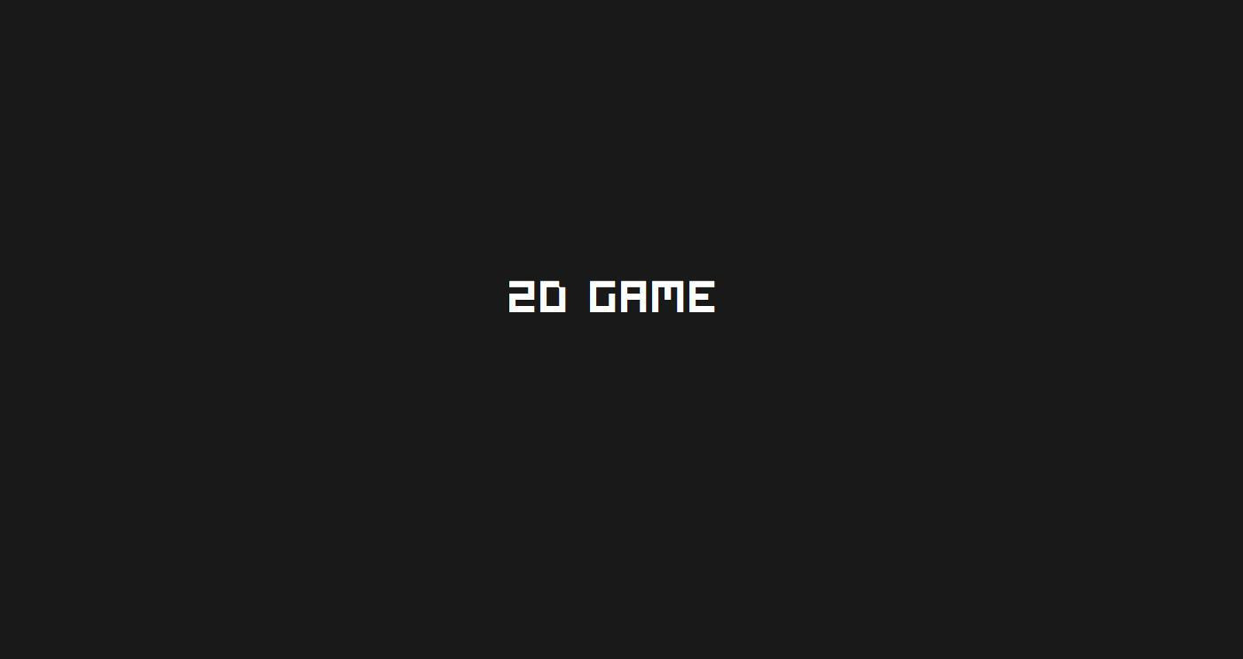 2D GAME (itch, TomMedina) - кадр 1