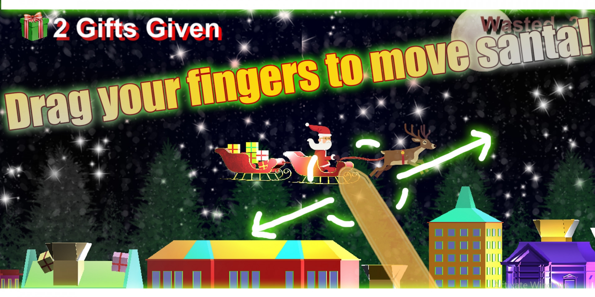 Sleigh Rider Santa (itch) - кадр 1