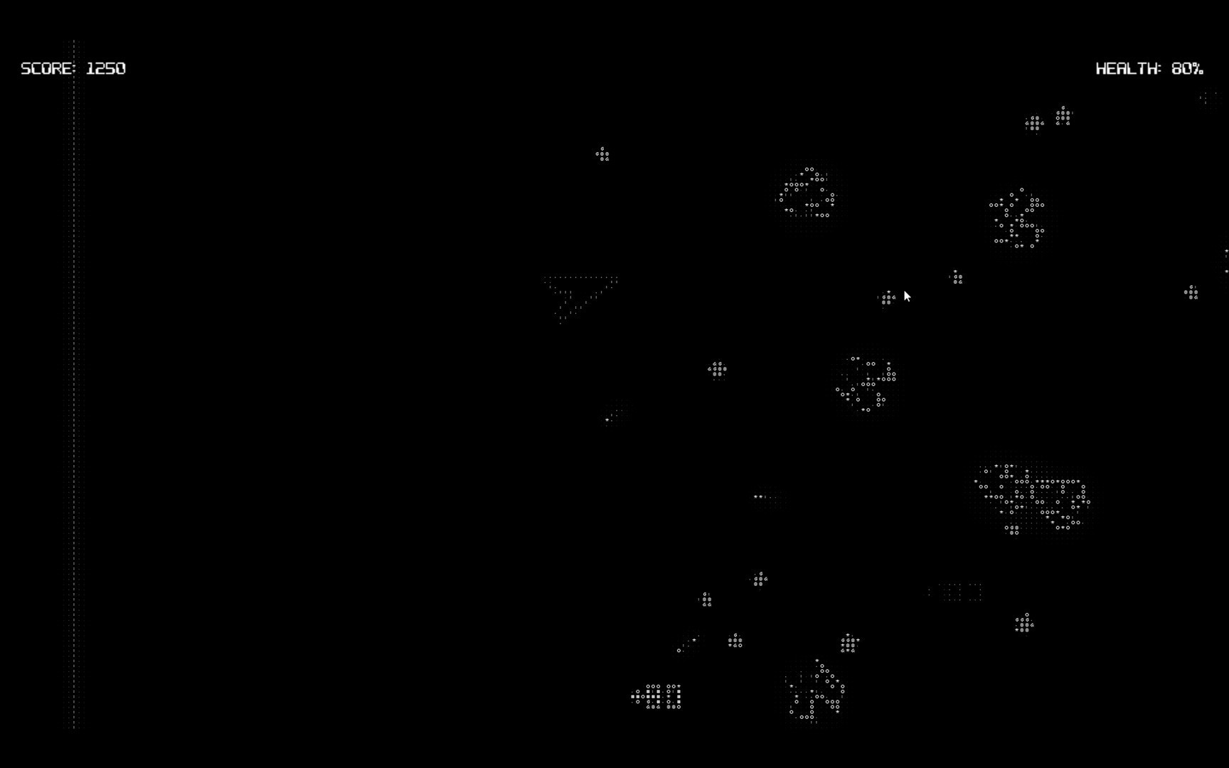 ASCII Achievement Mania: Space Shooter - кадр 1