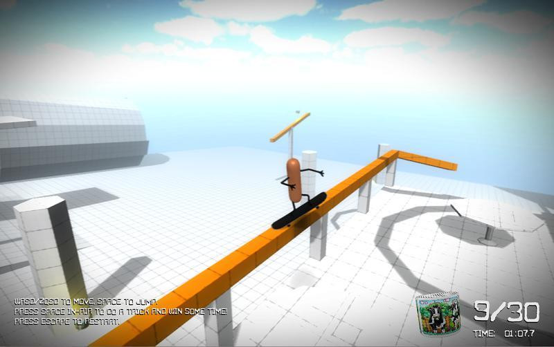 Mega Skater Boulzor Turbo Deluxe (itch) - кадр 1