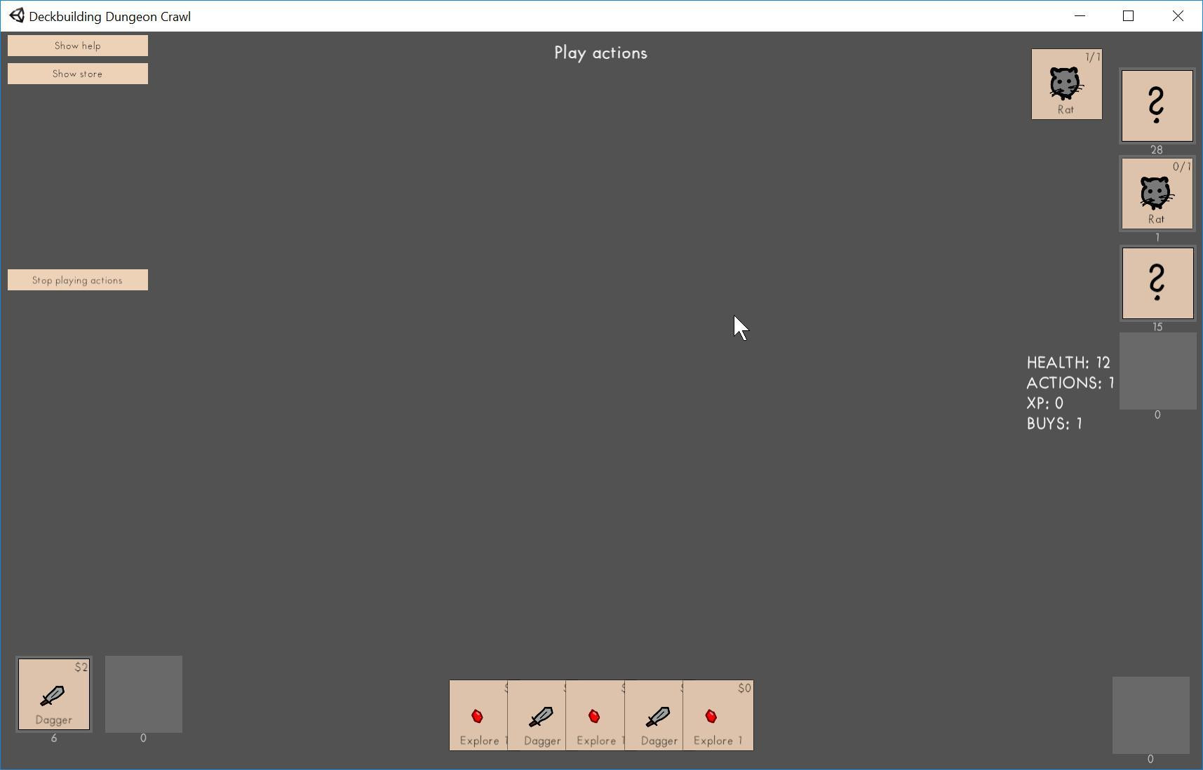 Deckbuilding Dungeon Crawl (itch) - кадр 1