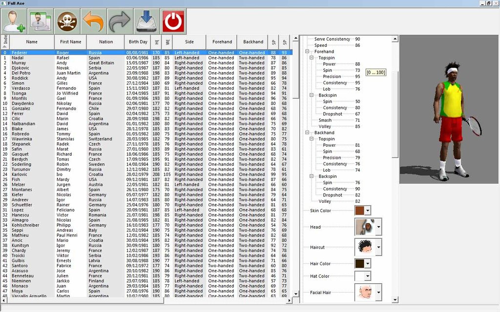 Full Ace Tennis Simulator - кадр 4