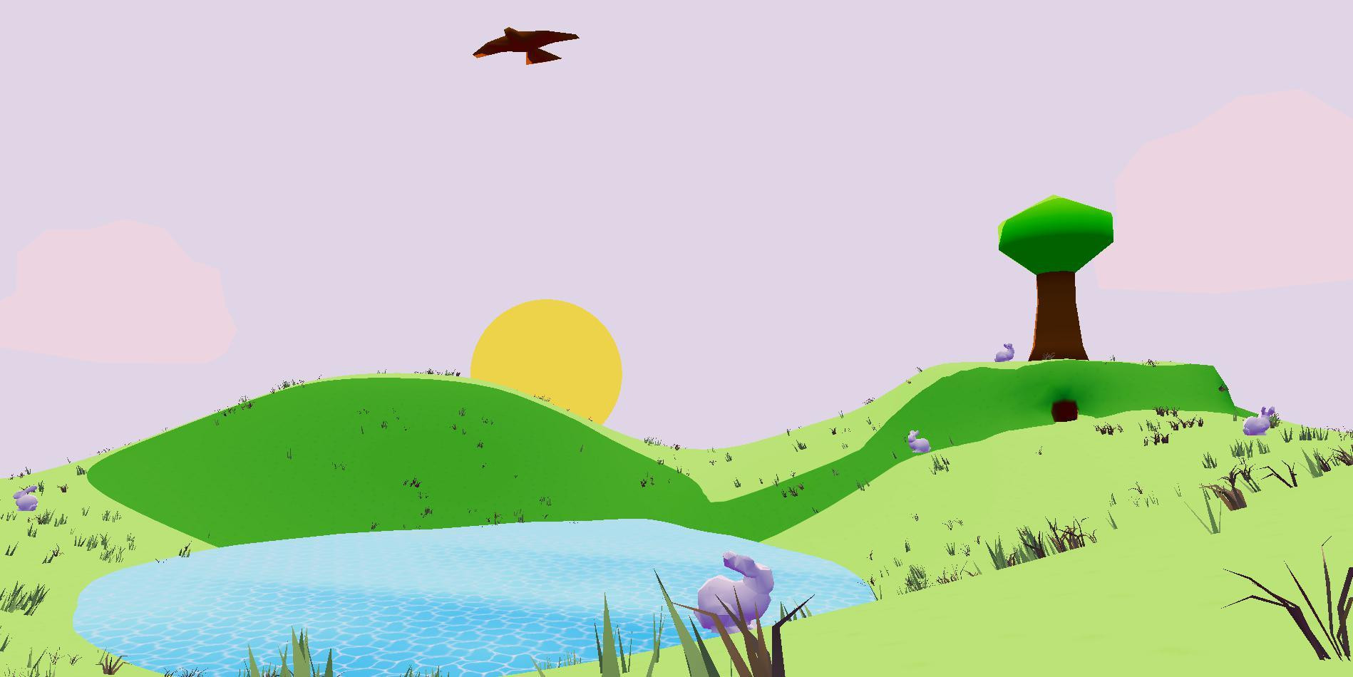 Hungry Hoppity VR (itch) - кадр 2