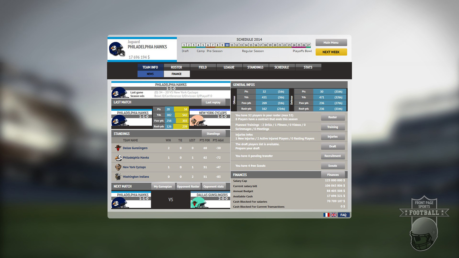 Front Page Sports Football - кадр 5