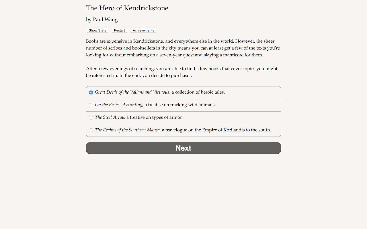 The Hero of Kendrickstone - кадр 1