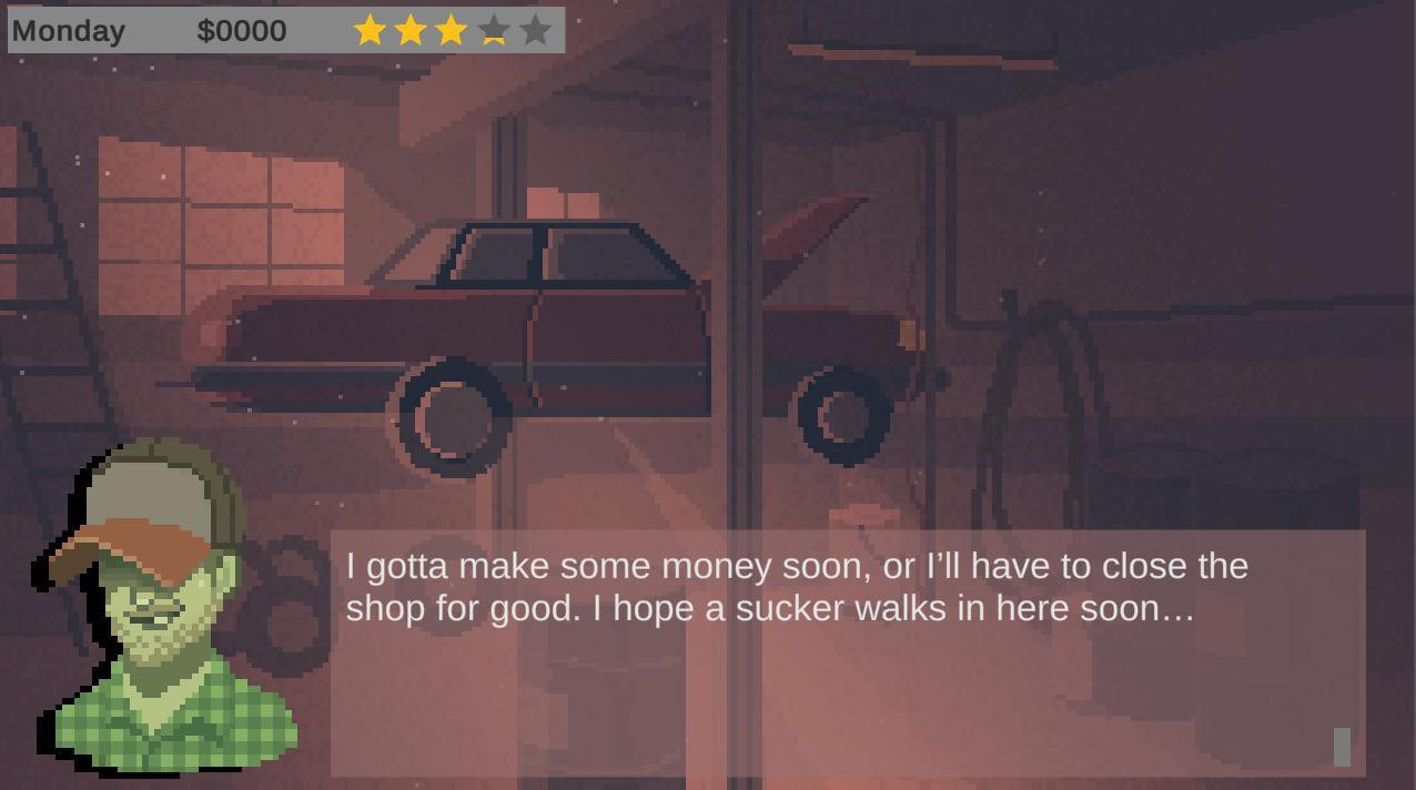 Shady Mechanic (itch) - кадр 1