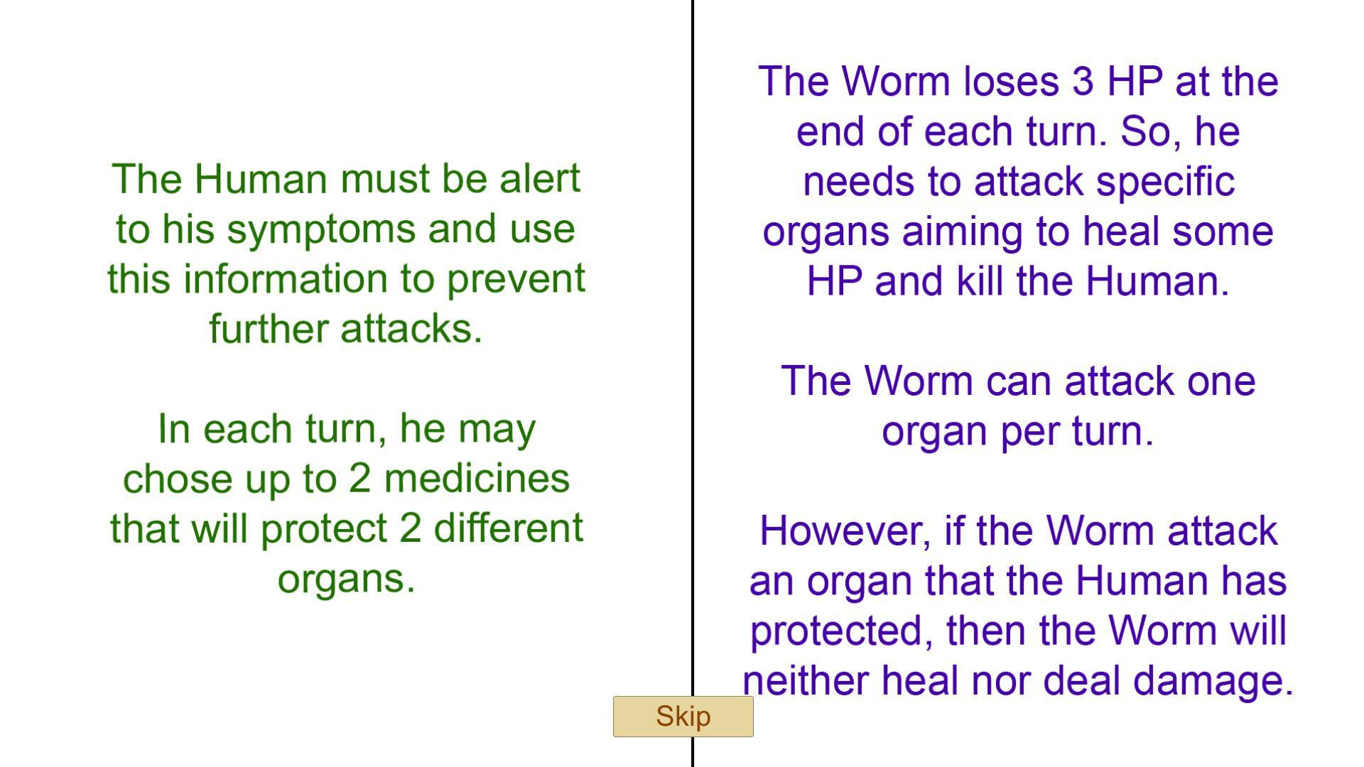 Worm Vs Human - Asymmetrical Multiplayer (itch) - кадр 3