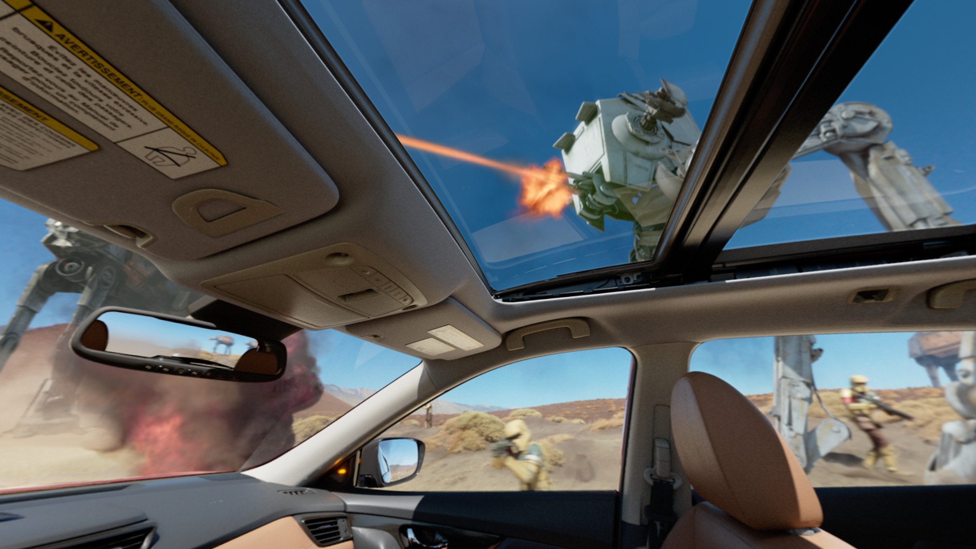 Battle Test: A Nissan Rogue 360° VR Experience - кадр 1