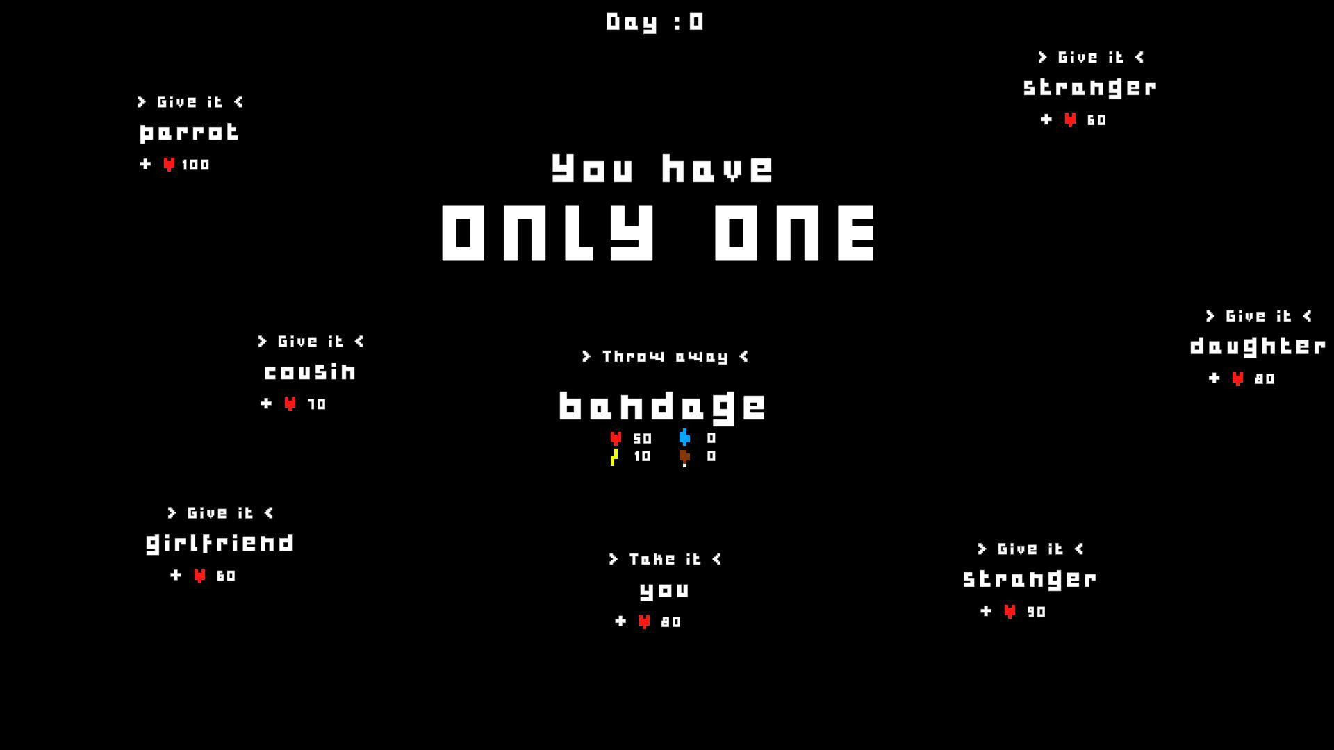 You have only one decision (itch) - кадр 1
