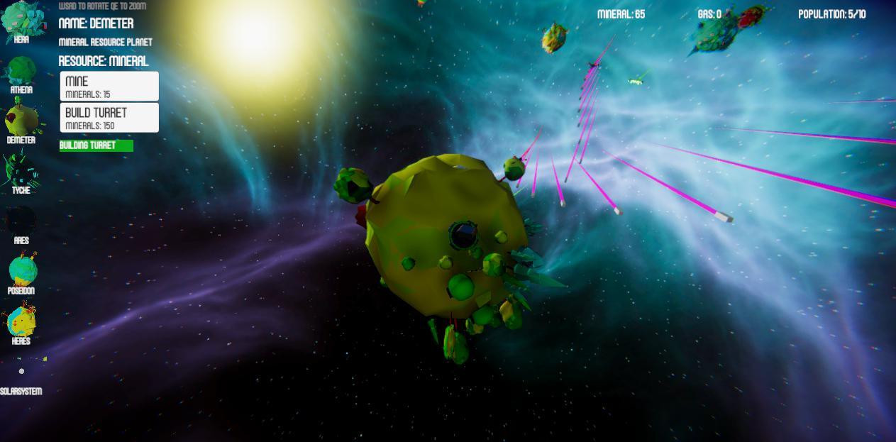 Solar Defense (itch) - кадр 1