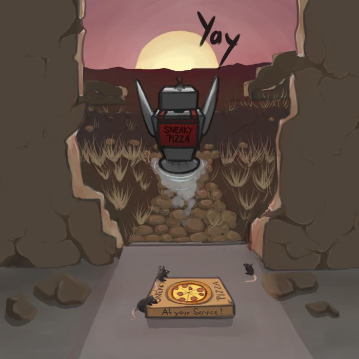 Sneaky Pizza (itch) - кадр 3