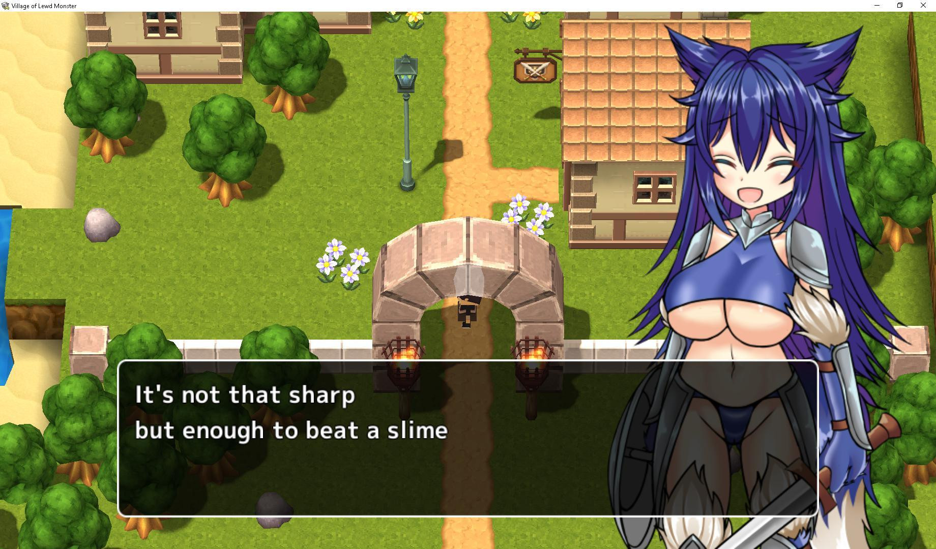 Village of lewd Monster (NSFW) (itch) - кадр 2