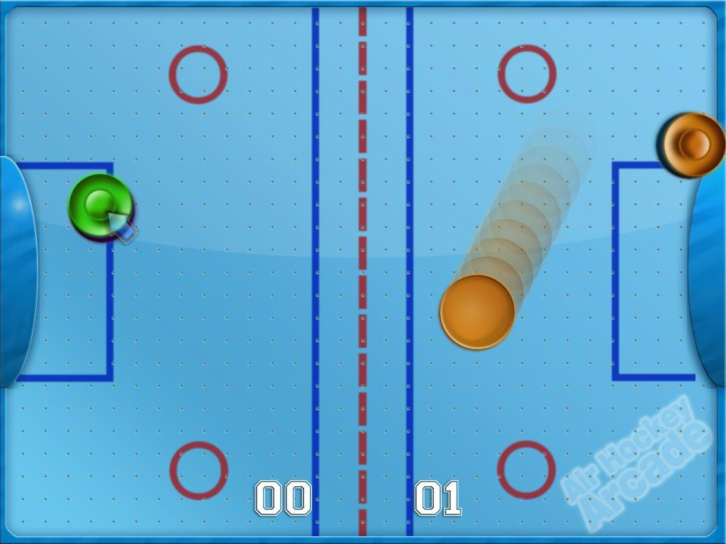 Air Hockey Arcade for Raspberry Pi (itch) - кадр 1