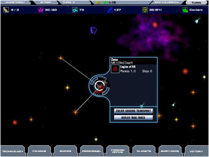 Master of Orion 3 - кадр 3