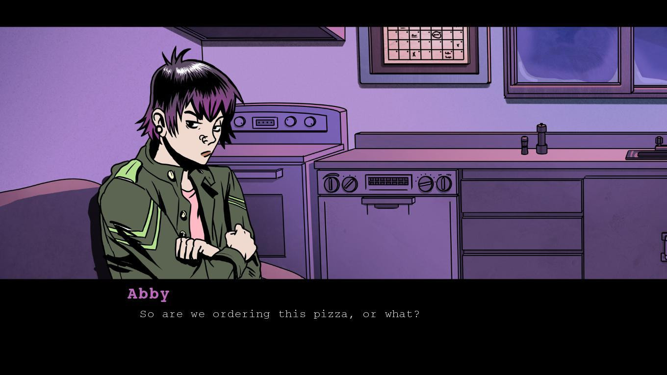 Order A Pizza: A Visual Novel (itch) - кадр 2