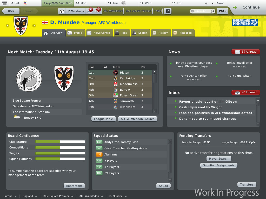 Football Manager 2010 - кадр 12