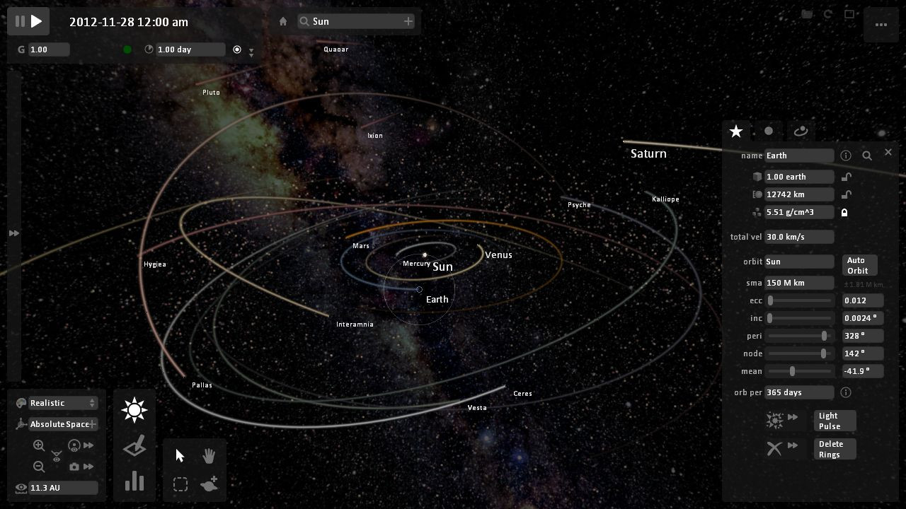 Universe Sandbox - кадр 3