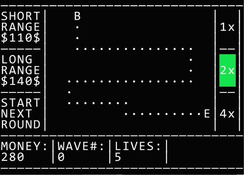Text Tower Defense (itch) - кадр 1