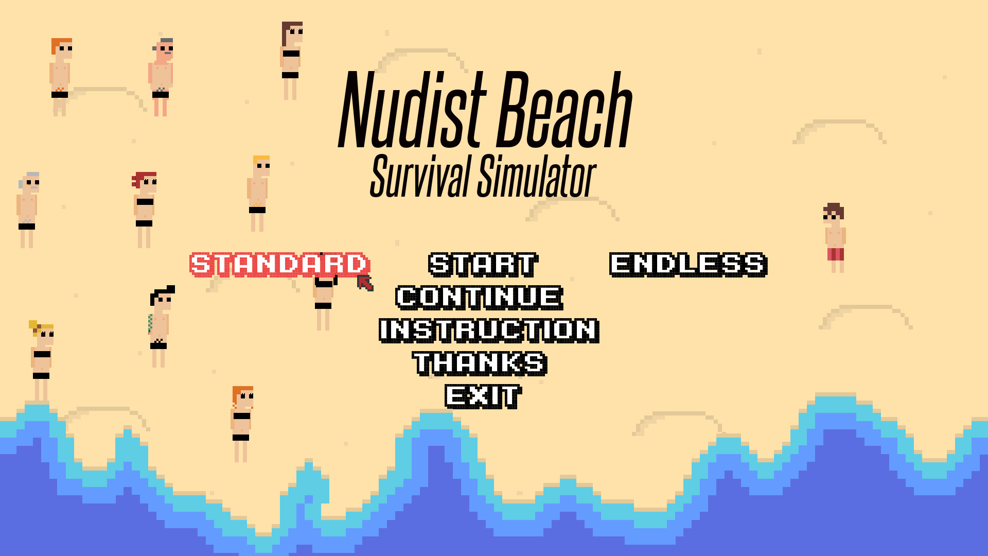 Nudist Beach Survival Simulator - кадр 1