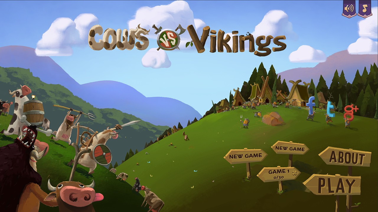 Cows VS Vikings - кадр 1