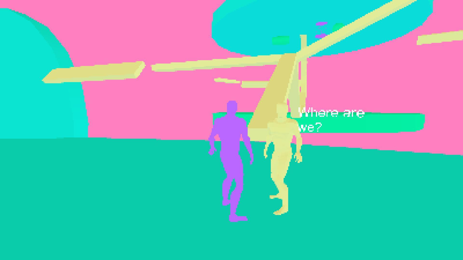 VaporWave Platformer Prototype (itch) - кадр 3