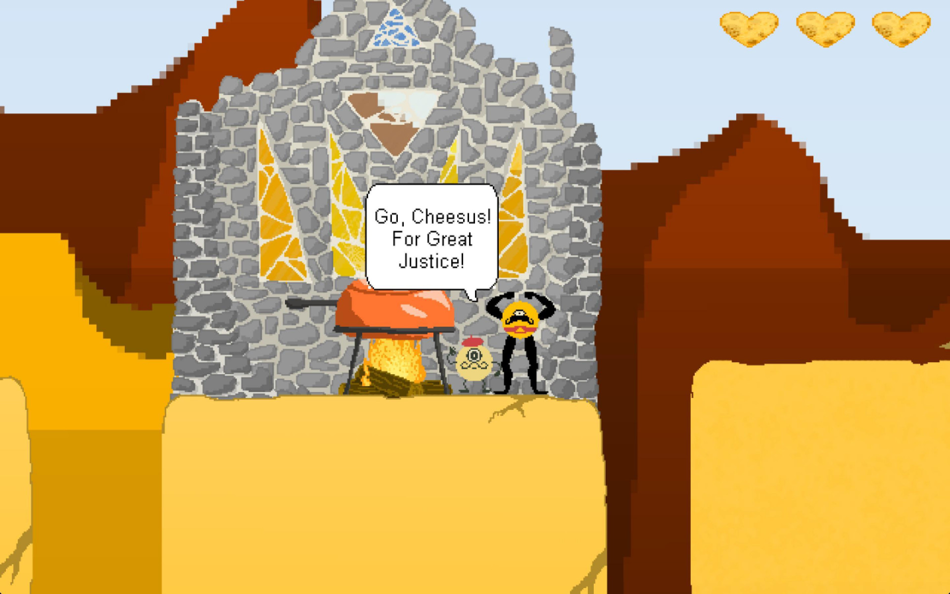 A Queso Missing Gods (itch) - кадр 1