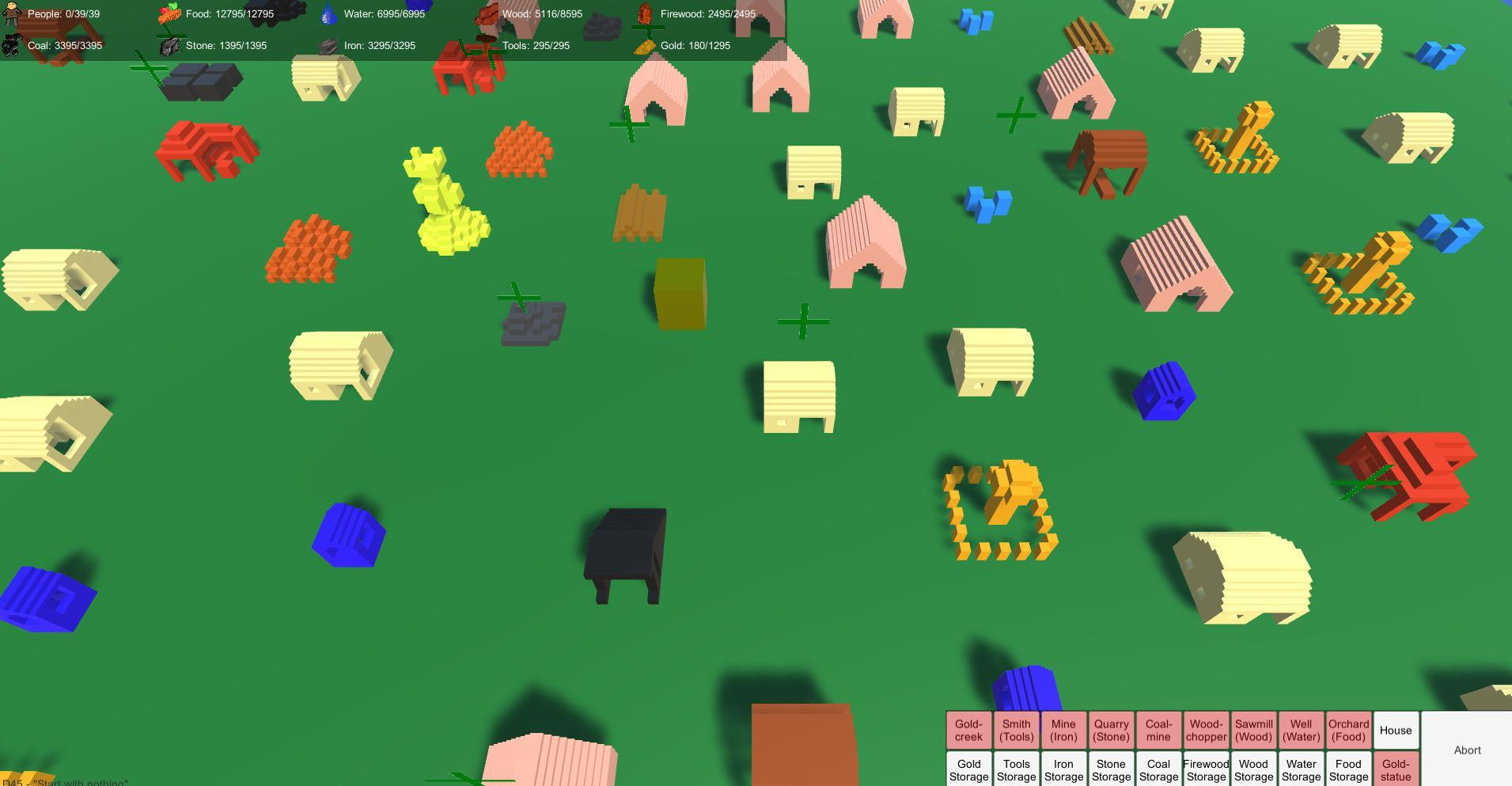 Start with nothing - LD45 (itch, oHNQApWJgcPr8vAI9CxO1MMon) - кадр 1