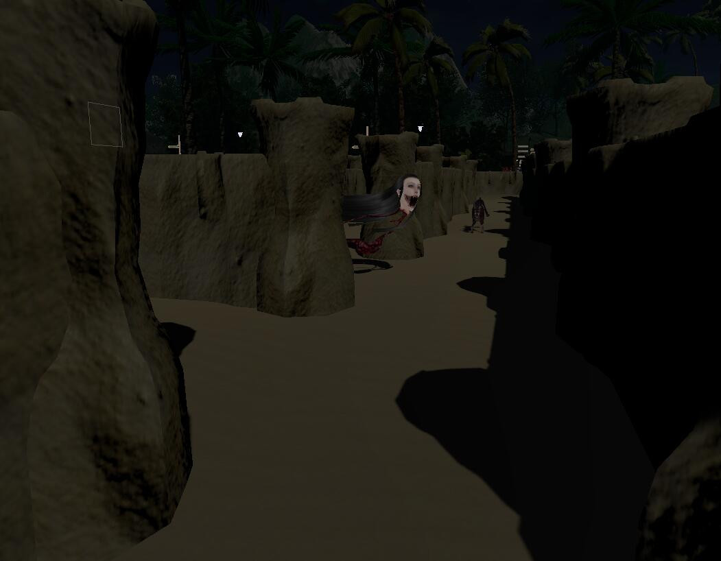 The beauties&zombies of beach for VR - кадр 2