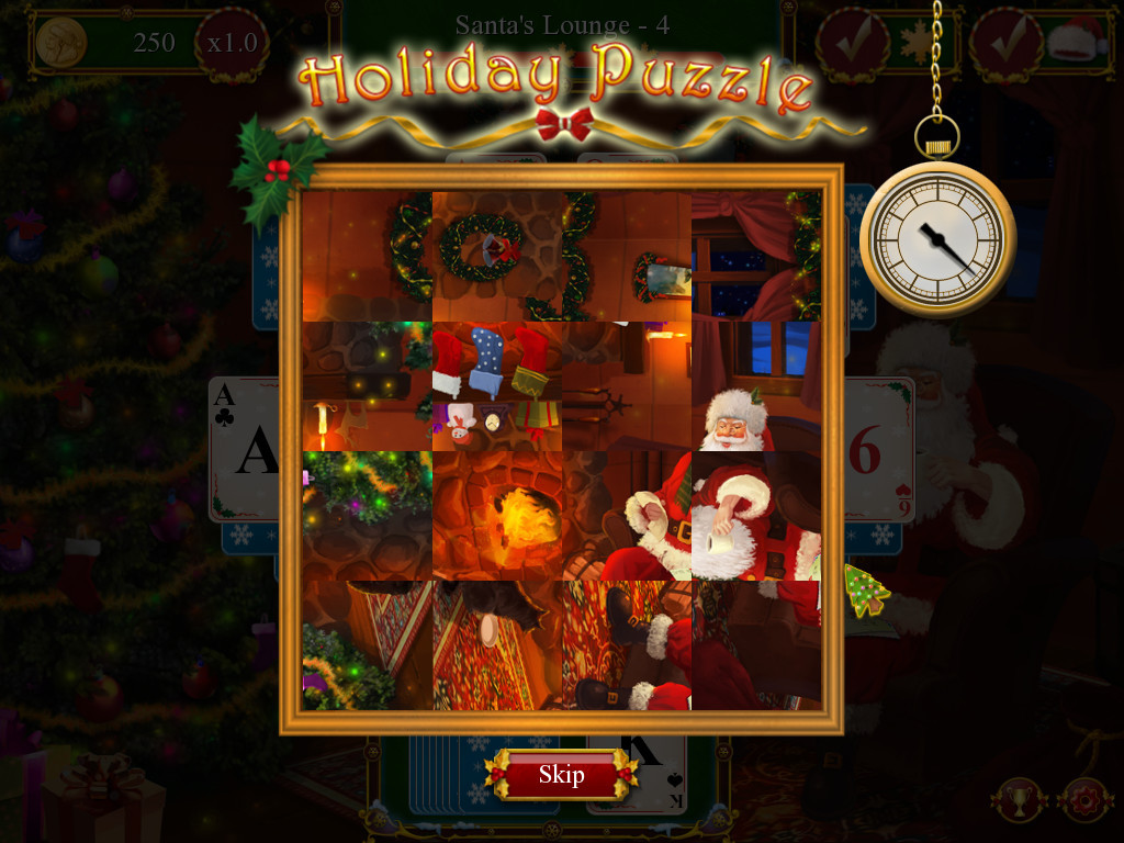 Santa's Christmas Solitaire - кадр 1