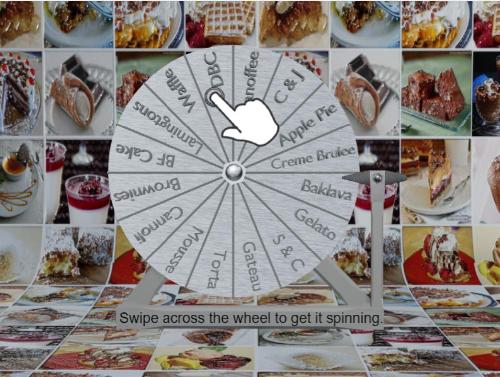 Dessert Wheel (itch) - кадр 1
