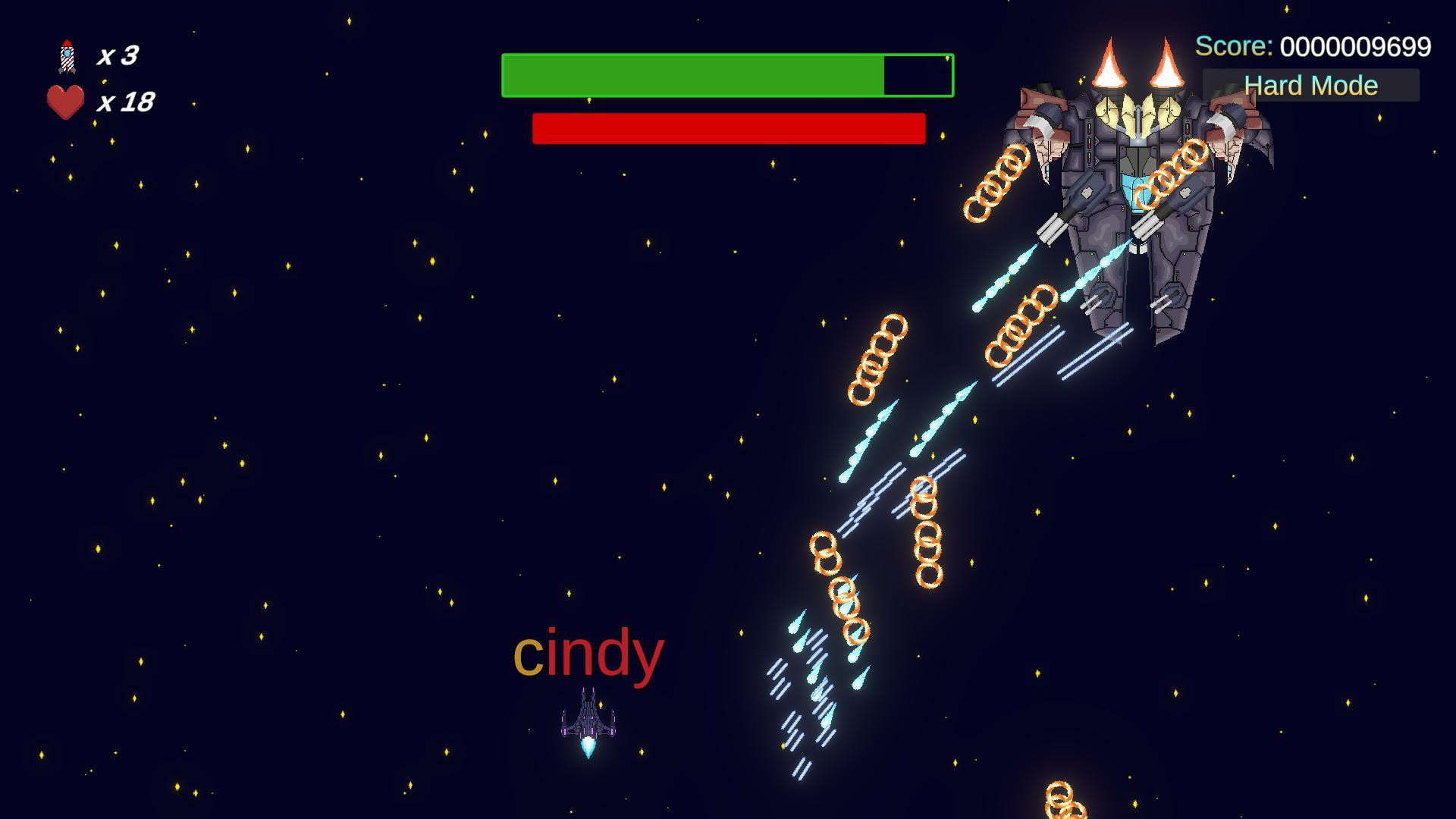 Bullet Hell Typing (itch) - кадр 2