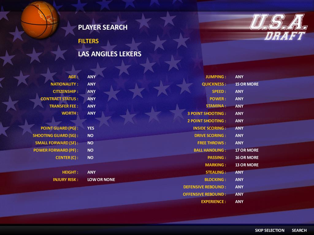 World Basketball Manager 2010 - кадр 3