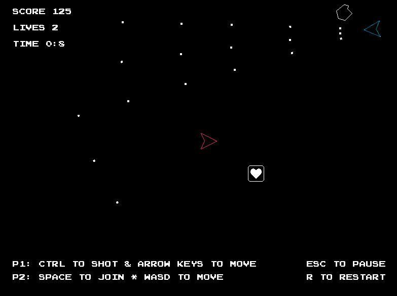 Asteroids 2.0 (itch) - кадр 1