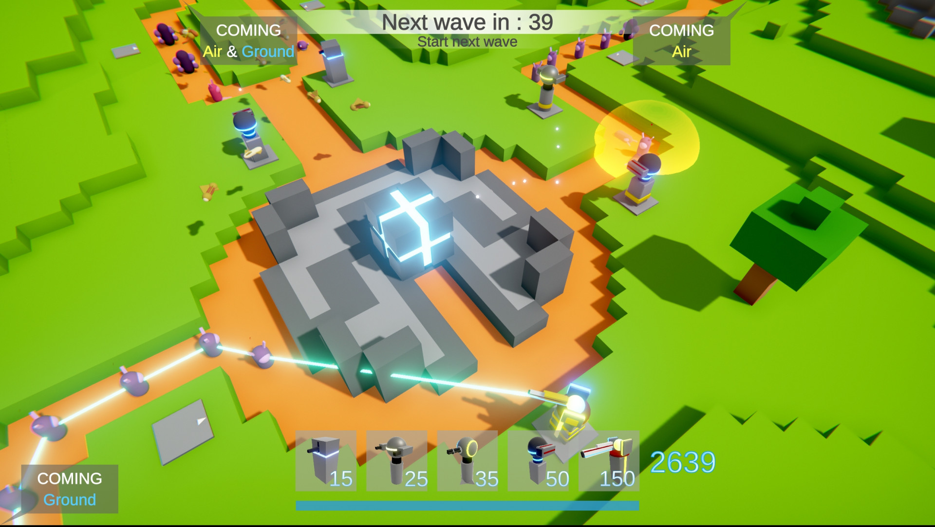 Voxel Defense (itch) - кадр 1