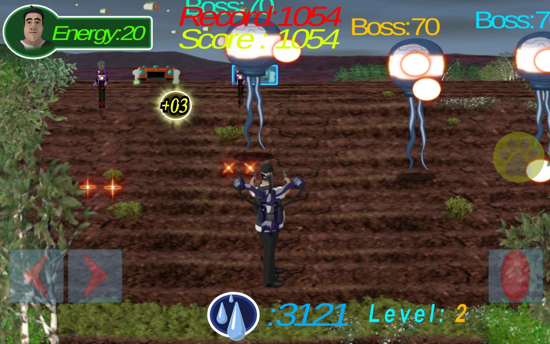 Murcianico vs Aliens - Aliens Invaders (itch) - кадр 2