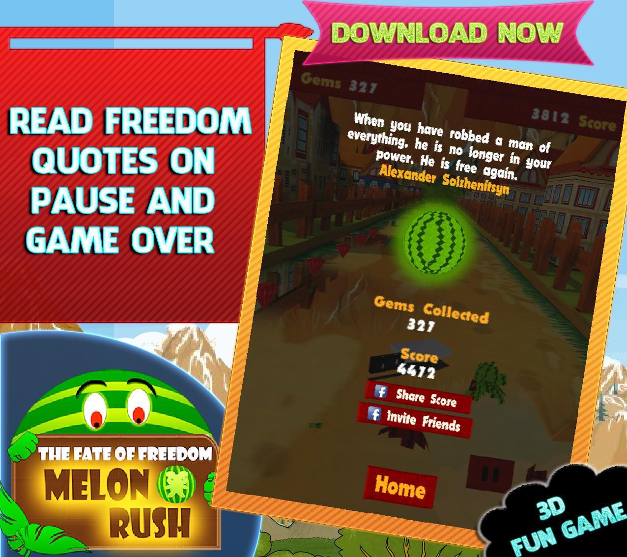 The Fate Of Freedom - Melon Rush (itch) - кадр 2