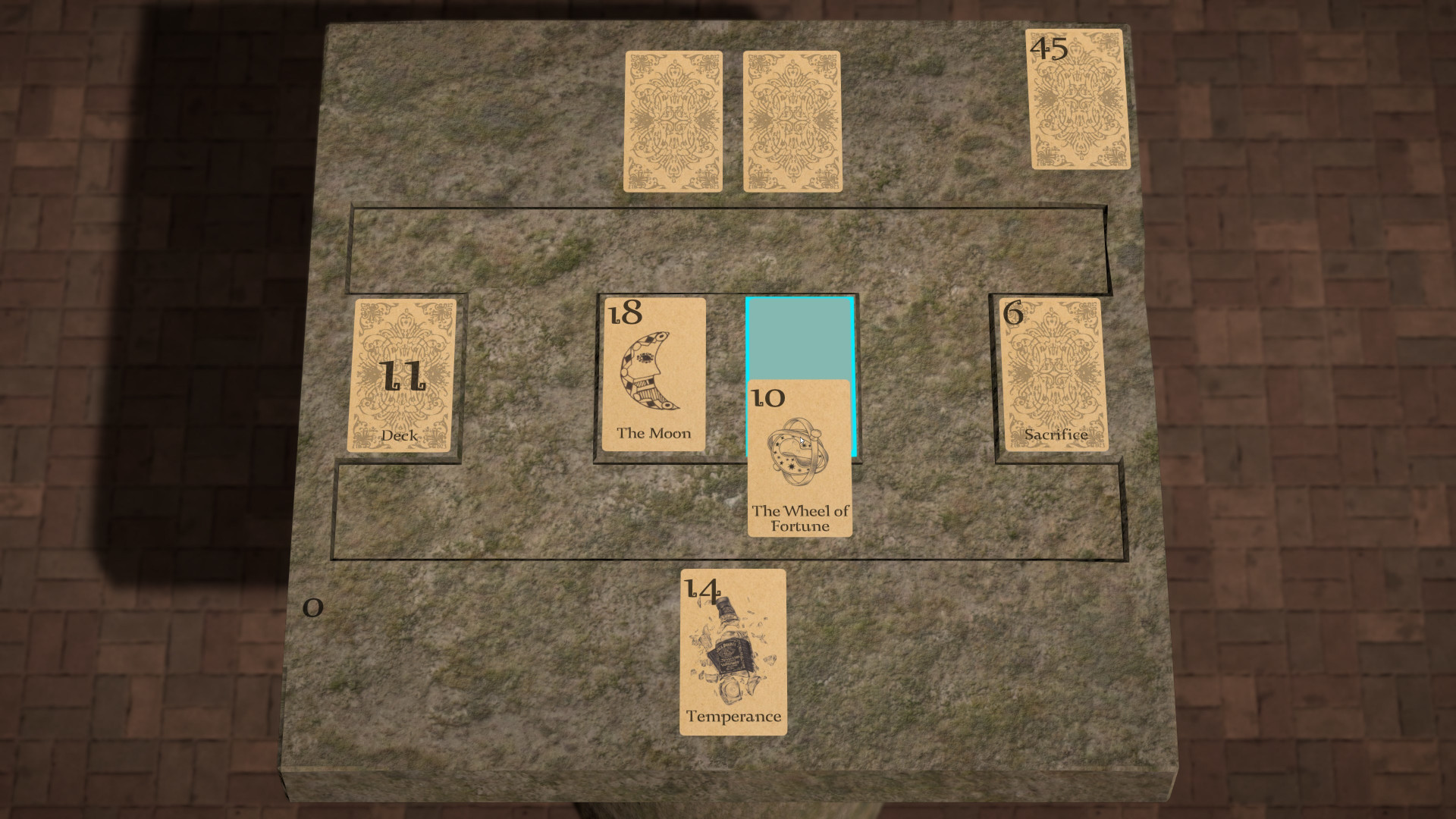 Sacrifice - The Card Game (itch) - кадр 1