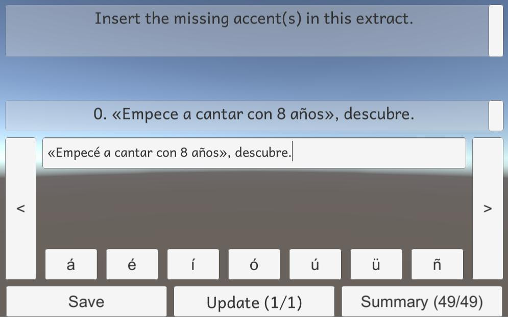 Actividades de Aplicación Gramaticales (itch) - кадр 1