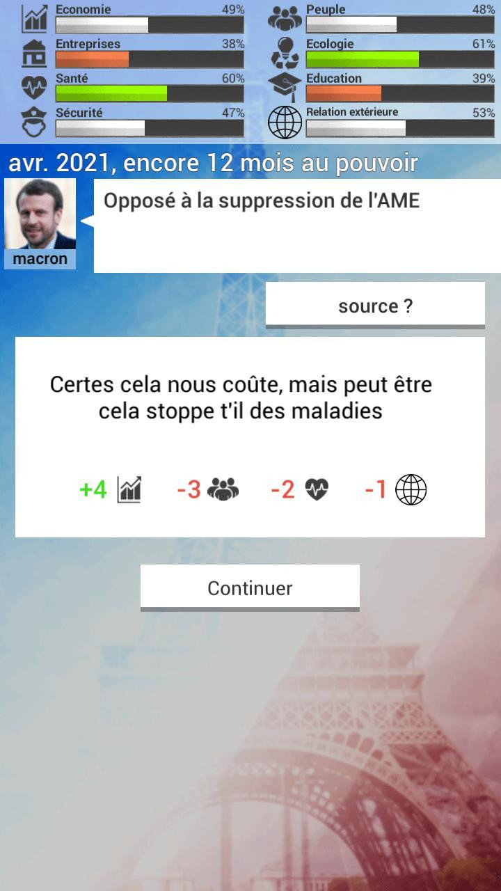 Toi, Président 2017 (itch) - кадр 3