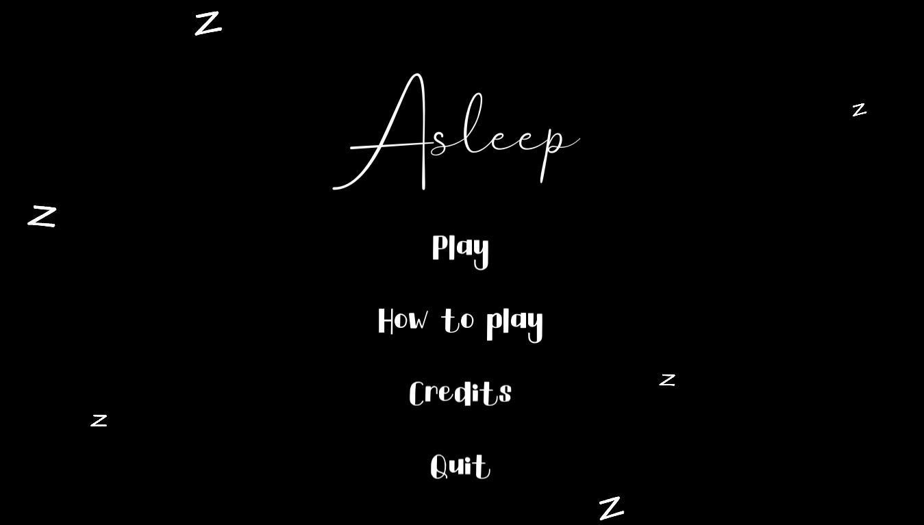 Asleep (itch, CristelleSinnett) - кадр 1