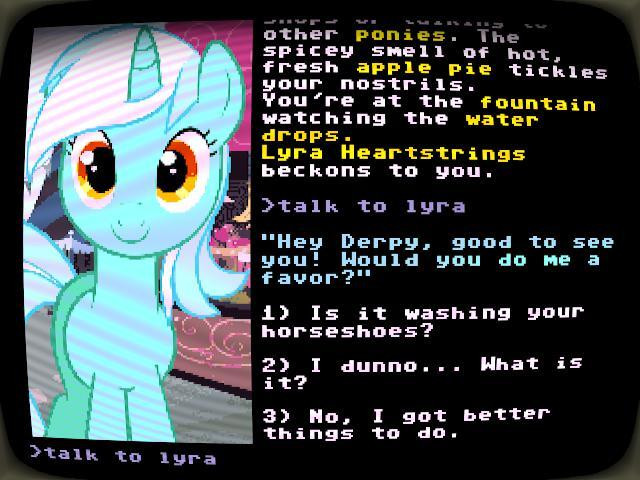 Derpy & The Hunting of the super tasty Muffin (of Awesomeness) (itch) - кадр 1