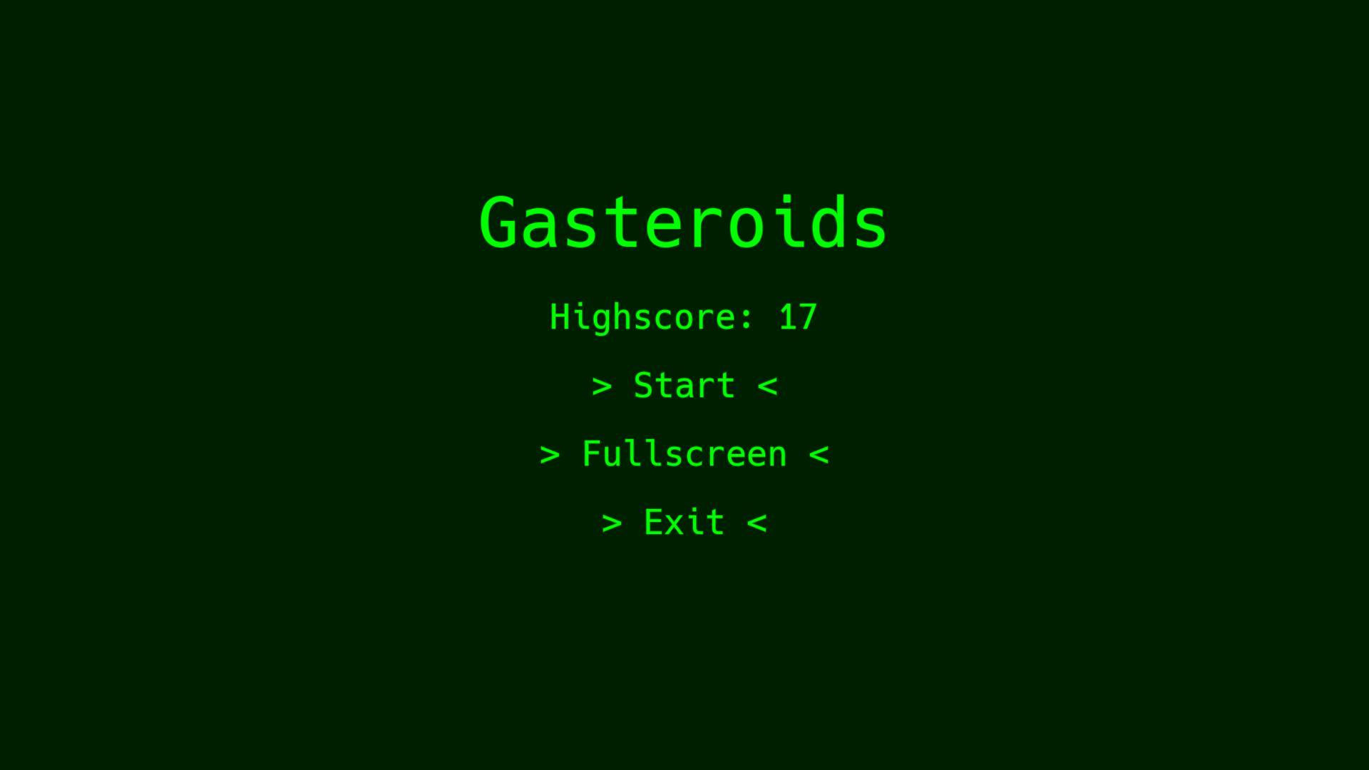 Gasteroids (itch) - кадр 1